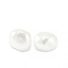 Imitationsperle 8x6mm White
